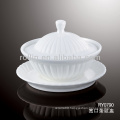 good quality chinese white porcelain soup cup